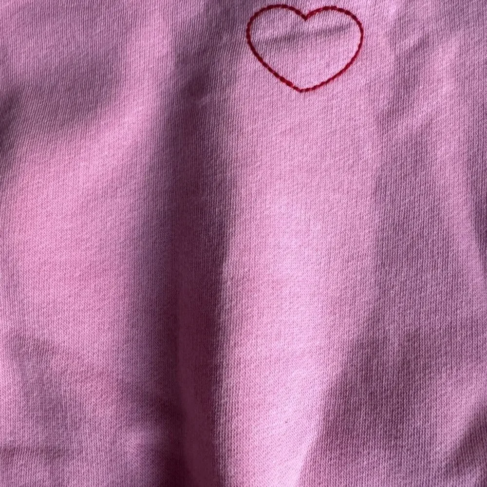 Old Navy Toddler Girl Pink Minnie Ruffle Sweatshirt Sz 3T